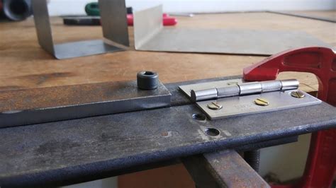 diy sheet metal brake|homemade sheet metal bender.